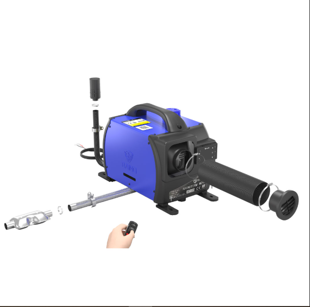 Raino Taşınabilir Dizel Isıtıcı D4 – 12V / 24V / 220V Portable Park Isıtma | Depolu Webasto Tip