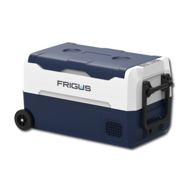 Frigus 35 Litre Kompresörlü Taşınabilir Araç Buzdolabı | Tek/Çift Bölmeli | -20°C Derin Dondurucu | Tekerlekli Kamp & Karavan Tipi Oto Buzdolabı