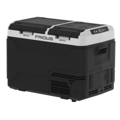 Alternative view of Frigus 40 Litre Çift Bölmeli Kompresörlü Portatif Araç Buzdolabı | Çift Kapak Oto Buzdolabı | -20°C Derin Dondurucu | Kamp Karavan Tip