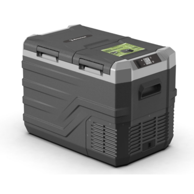 Demmon 40 Litre Çift Bölmeli Kompresörlü Araç İçi Buzdolabı | Çift Kapak Oto Buzdolabı | -20°C Derin Dondurucu | Kamp Karavan Tip