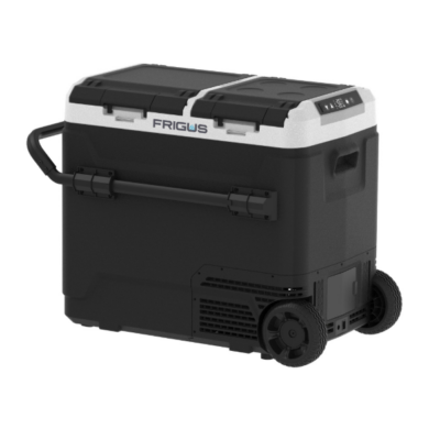 Alternative view of Frigus 60 Litre Kompresörlü Taşınabilir Araç Buzdolabı | Tekerlekli Büyük Hacim Oto Buzdolabı | -20°C Derin Dondurucu | Kamp, Karavan ve Tekne Tipi