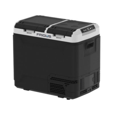 Alternative view of Frigus 60 Litre Kompresörlü Portatif Araç Buzdolabı | Çift Bölmeli Oto Buzdolabı | -20°C Derin Dondurucu | Kamp Karavan Tekne Tip