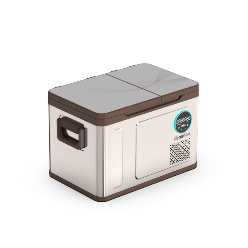 Demmon WXR35 Araç İçi Buzdolabı 35 LT | Çift Bölmeli 12V / 24V Kompresörlü Araç Buzdolabı - Görsel 4
