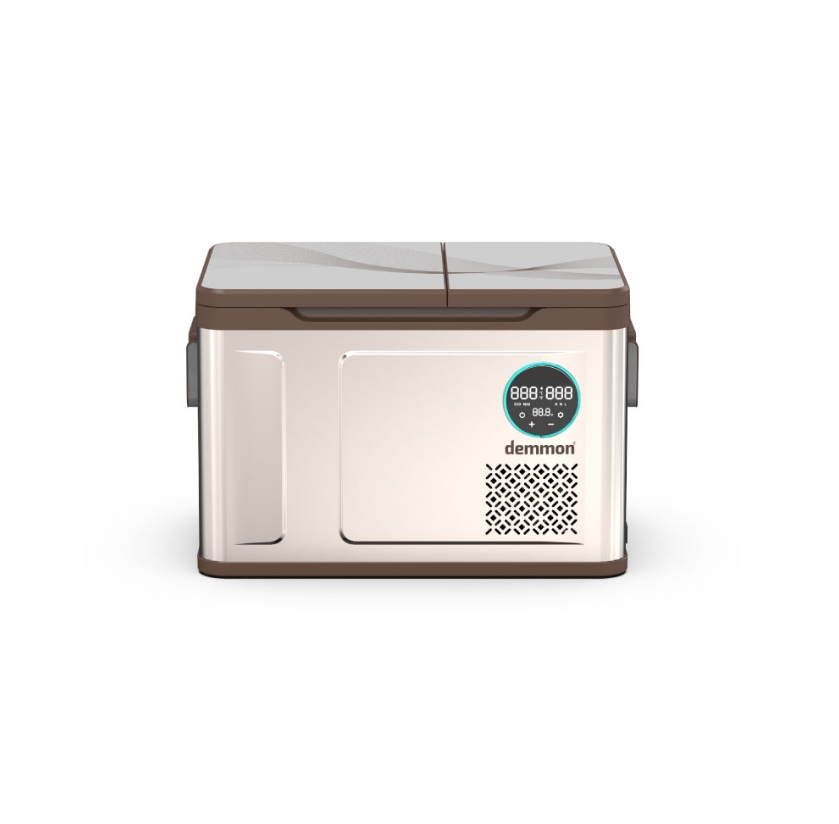 Demmon WXR35 Araç İçi Buzdolabı 35 LT | Çift Bölmeli 12V / 24V Kompresörlü Araç Buzdolabı