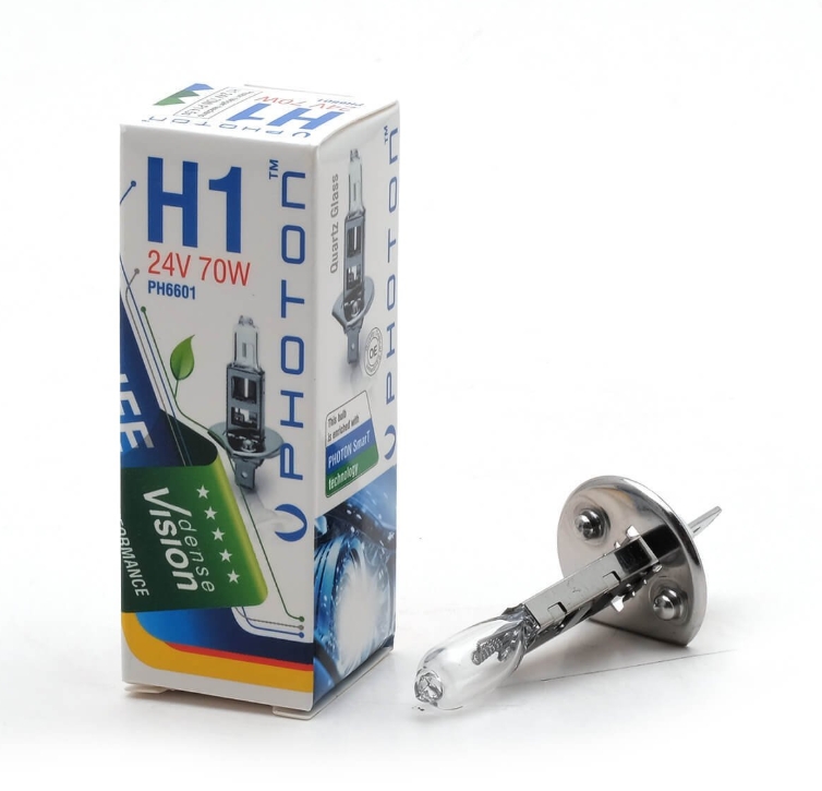 Photon H1 24V 70W Halojen Far Ampulü – Kamyon ve Tır Far Lambası