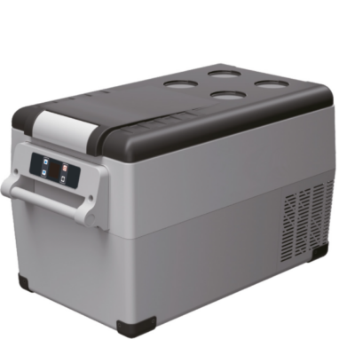 35 Lt Portatif Araç Buzdolabı Kompresörlü 12V 24V 220V Kamp Karavan Oto Buzdolabı 60W