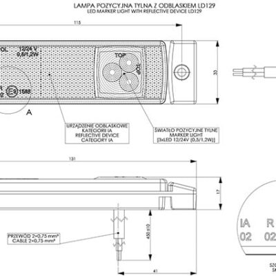 Alternative view of HORPOL LD 129 İşaret lambası