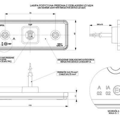 Alternative view of HORPOL LD 160/4 İşaret lambası