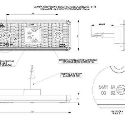 Alternative view of HORPOL LD 161/4 İşaret lambası