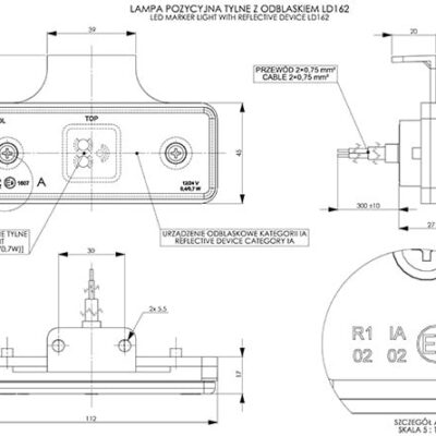 Alternative view of HORPOL LD 162 İşaret lambası