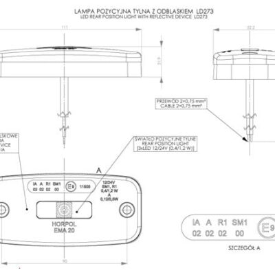 Alternative view of HORPOL LD 273 İşaret lambası