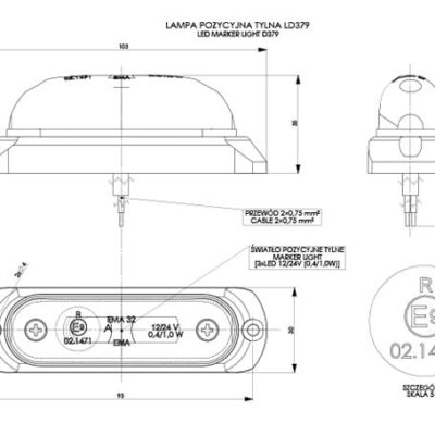 Alternative view of HORPOL LD 379 İşaret lambası