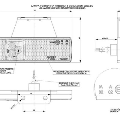 Alternative view of HORPOL LD 454/L İşaret lambası