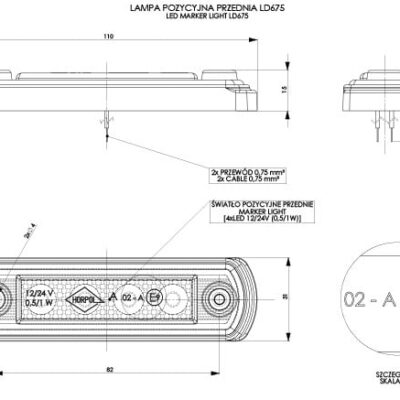 Alternative view of HORPOL LD 675 İşaret lambası