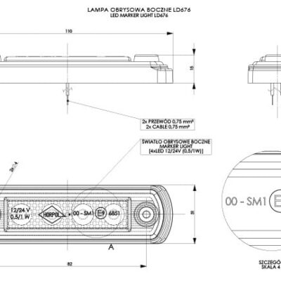 Alternative view of HORPOL LD 676 İşaret lambası