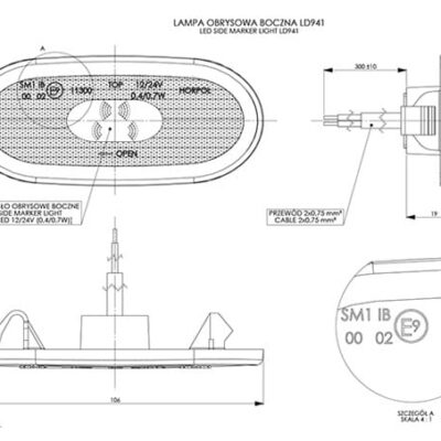 Alternative view of HORPOL LD 941 İşaret lambası